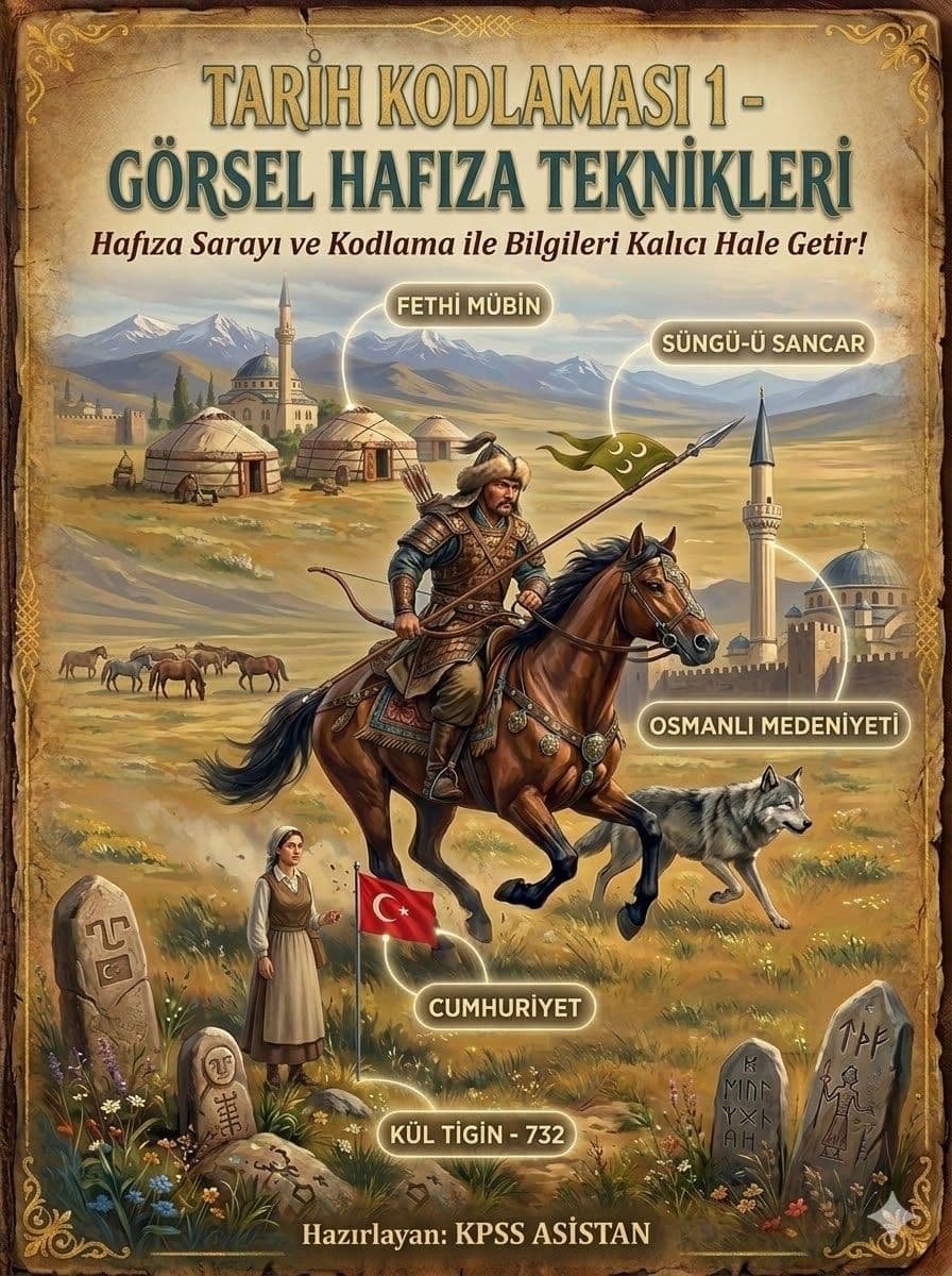 TARİH KODLAMASI 1 - GÖRSEL HAFIZA TEKNİKLERİ